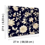 York Wallcoverings Sutton - Black Wallpaper | Buy Online York Wallcoverings Sutton wallpaper, color Black, SKU RT7824
