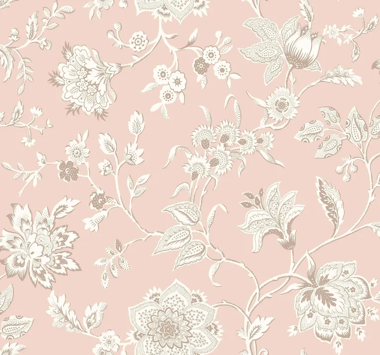York Wallcoverings Sutton wallpaper, color Blush, SKU RT7825