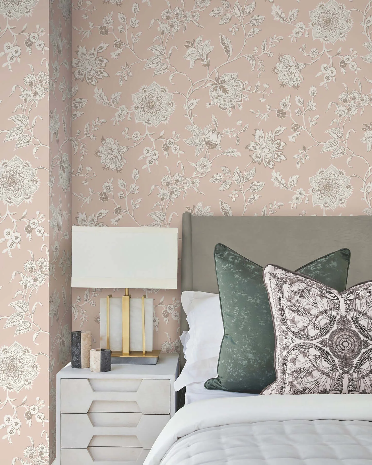 York Wallcoverings Sutton - Blush Wallpaper | Buy Online York Wallcoverings Sutton wallpaper, color Blush, SKU RT7825