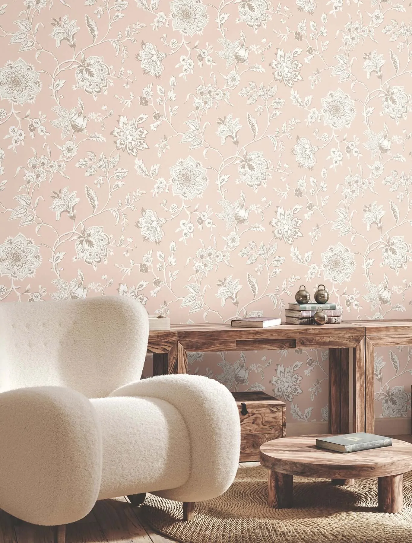 York Wallcoverings Sutton - Blush Wallpaper | Buy Online York Wallcoverings Sutton wallpaper, color Blush, SKU RT7825