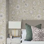 York Wallcoverings Sutton - Taupe Wallpaper | Buy Online York Wallcoverings Sutton wallpaper, color Taupe, SKU RT7822