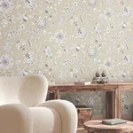 York Wallcoverings Sutton - Taupe Wallpaper | Buy Online York Wallcoverings Sutton wallpaper, color Taupe, SKU RT7822
