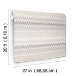 York Wallcoverings Zig Zag - Beige Wallpaper | Buy Online York Wallcoverings Zig Zag wallpaper, color Beige, SKU PSW1643RL