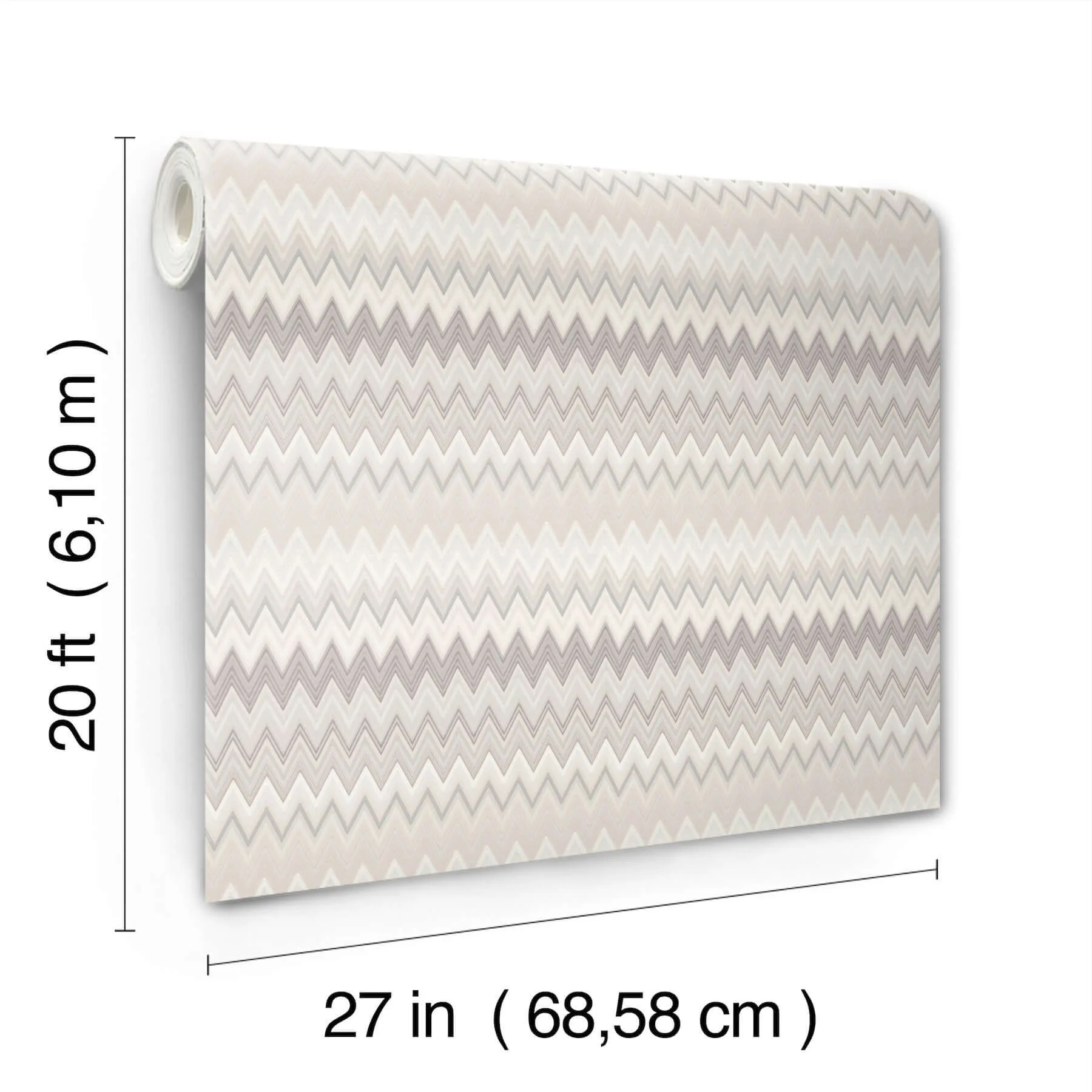 York Wallcoverings Zig Zag - Beige Wallpaper | Buy Online York Wallcoverings Zig Zag wallpaper, color Beige, SKU PSW1643RL
