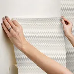 York Wallcoverings Zig Zag - Beige Wallpaper | Buy Online York Wallcoverings Zig Zag wallpaper, color Beige, SKU PSW1643RL